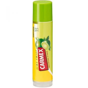 Balsam Stick Hidratant pentru Buze, Carmex, cu SPF15 si Lime, 4.25 g de firma original