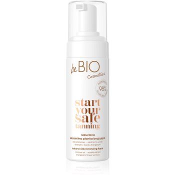 beBIO Safe Tanning spuma bronzanta ieftin