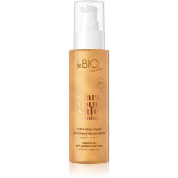 beBIO Safe Tanning ulei corporal nutritiv cu particule stralucitoare de firma original