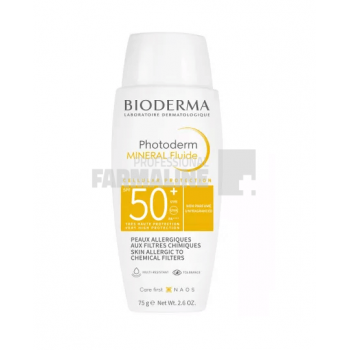 Bioderma Photoderm Mineral Fluid SPF50+ 75g de firma originala