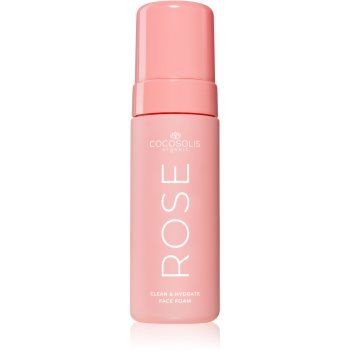 COCOSOLIS ROSE Clean & Hydrate Face Foam spuma de curatare cu efect de hidratare