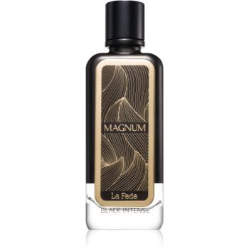 La Fede Magnum Black Intense Eau de Parfum pentru bărbați ieftin