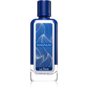 La Fede Magnum Blue Eau de Parfum pentru bărbați ieftin