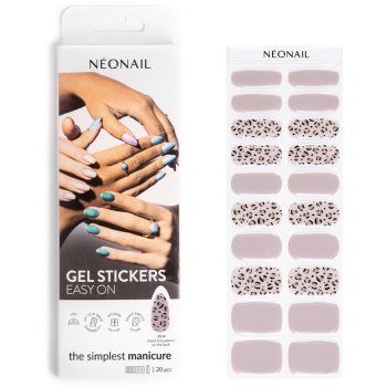 NEONAIL Easy On Gel Stickers folii autocolante pentru unghii