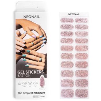 NEONAIL Easy On Gel Stickers folii autocolante pentru unghii