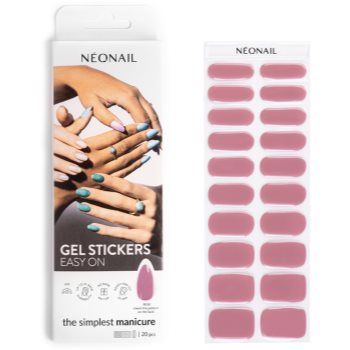 NEONAIL Easy On Gel Stickers folii autocolante pentru unghii