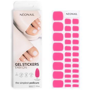 NEONAIL Easy On Gel Stickers folii autocolante pentru unghii pentru picioare