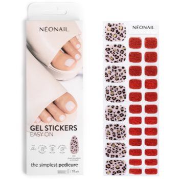 NEONAIL Easy On Gel Stickers folii autocolante pentru unghii pentru picioare