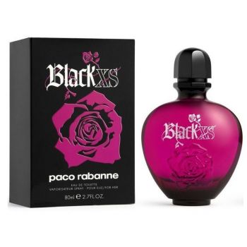 Paco Rabanne Black XS for Her, Apa de Toaleta (Concentratie: Apa de Toaleta, Gramaj: 80 ml) de firma original