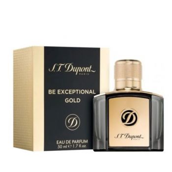 S.T. Dupont Be Exceptional Gold, Apa de Parfum, Barbati (Gramaj: 50 ml)