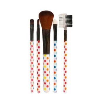 Set pensule machiaj, ideale pentru calatorie, Cosmetikon, model 506, 5buc ieftina