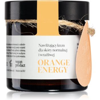 Make Me BIO Orange Energy crema hidratanta pentru ten normal către piele sensibilă