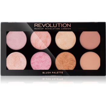 Makeup Revolution Golden Sugar 2 Rose Gold paleta fard de obraz