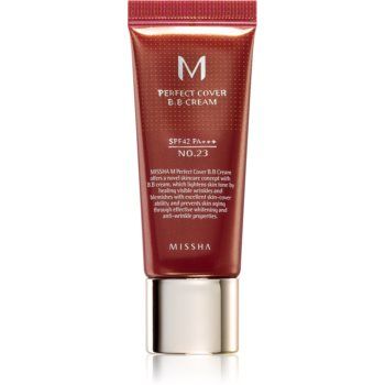 Missha M Perfect Cover crema BB cu protectie ridicata si filtru UV pachet mic