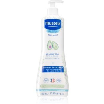 Mustela Bébé Bain gel pentru corp si par pentru copii