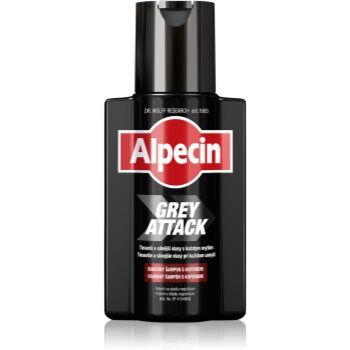 Alpecin Grey Attack sampon pe baza de cafeina împotriva părului gri