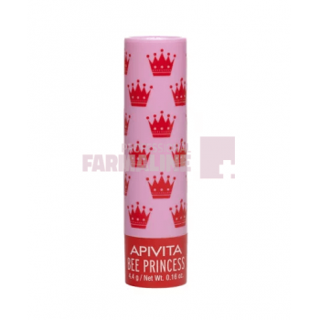 Apivita Bee Princess Balsam buze pentru copii 4.4 g de firma original