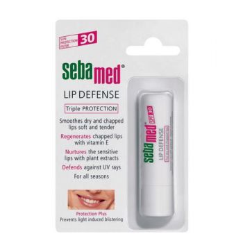 Balsam de buze dermatologic Sebamed, protector, SPF 30 (Concentratie: Balsam de buze, Gramaj: 4,8 g)