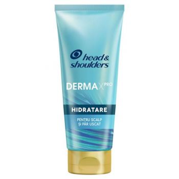 Balsam Hidratant pentru Par Uscat si Scalp - Head&Shoulders Derma X Pro Scalp Care for Dry Hair & Scalp, 220 ml la reducere