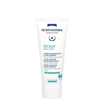 Crema de fata hranitoare pentru piele uscata si foarte uscata Secalia face cream IsisPharma, 40 ml