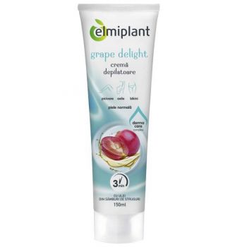 Crema depilatoare pentru piele normala Grape Delight, 150 ml ieftina