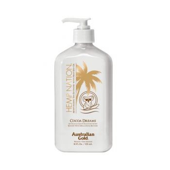 Crema hidratanta pentru prelungirea bronzului, Australian Gold, Hemp Nation, Cocoa Dreams, 535 ml