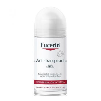 Deodorant antiperspirant roll-on cu protectie 48h Eucerin, 50 ml de firma original