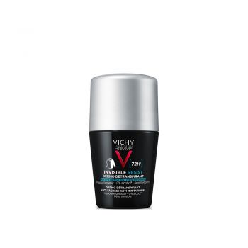 Deodorant roll-on Invisible Resist 72H Homme Vichy, 50 ml (Gramaj: 50 ml) ieftin