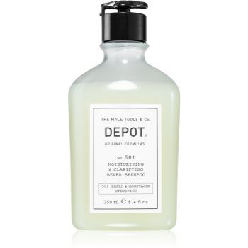 Depot No. 501 Moisturizing & Clarifying Beard Shampoo sampon hidratant pentru barbă