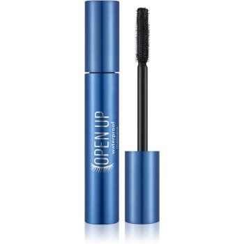 flormar Open Up Waterproof Mascara mascara rezistent la apă pentru curbarea și separarea genelor