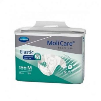 HARTMANN MOLICARE PREMIUM ELASTIC 5 PICATURI M X 30BUC