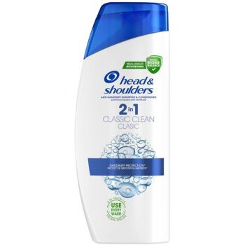 Sampon si Balsam Antimatreata - Head & Shoulders Classic Clean 2 in1, 330 ml