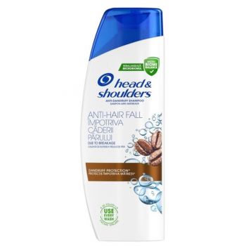 Sampon Antimatreata Impotriva Caderii Parului, cu Cafeina - Head&Shoulders Anti-Hair Fall Infused With Caffeine, 330 ml