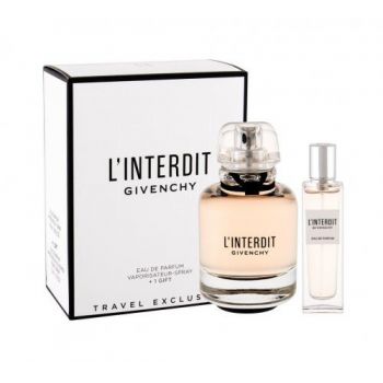 Set Cadou Givenchy L'Interdit (Continut set: 80 ml Apa de Parfum + 15 ml Apa de Parfum) de firma original