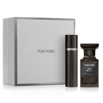 Set cadou Tom Ford Oud Wood (Concentratie: Apa de Parfum, Gramaj: 50 ml + 10 ml)
