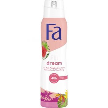 SHORT LIFE - Deodorant Spray Antiperspirant Fiji Dream Watermelon & Ylang Ylang 48h Fa, 150 ml la reducere