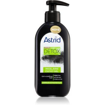 Astrid CITYLIFE Detox gel de curatare micelar pentru piele normala si grasa