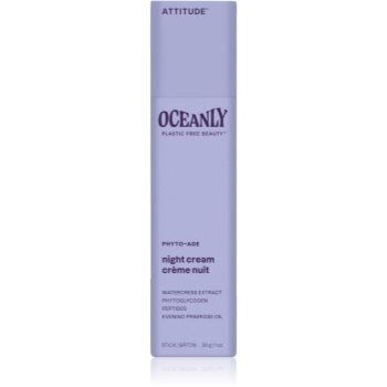 Attitude Oceanly Night Cream crema de noapte împotriva tuturor semnelor de imbatranire cu peptide de firma original