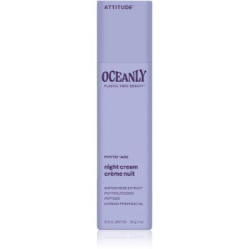 Attitude Oceanly Night Cream crema de noapte împotriva tuturor semnelor de imbatranire cu peptide