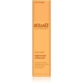 Attitude Oceanly Night Cream crema radianta de noapte cu vitamina C ieftin