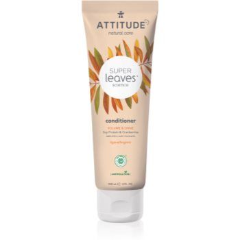 Attitude Super Leaves Volume & Shine balsam natural cu efect detoxifiant