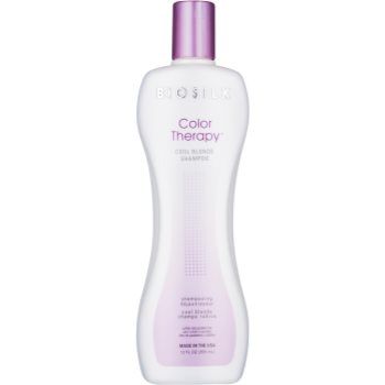Biosilk Color Therapy Cool Blonde Shampoo șampon neutralizeaza tonurile de galben