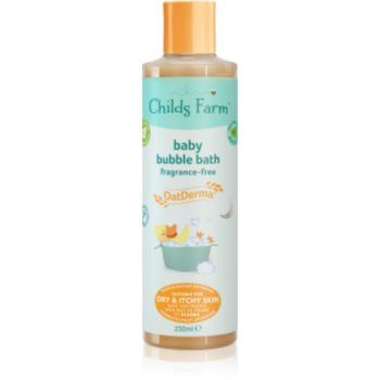 Childs Farm OatDerma Baby Bubble Bath spumant de baie și gel de duș fara parfum