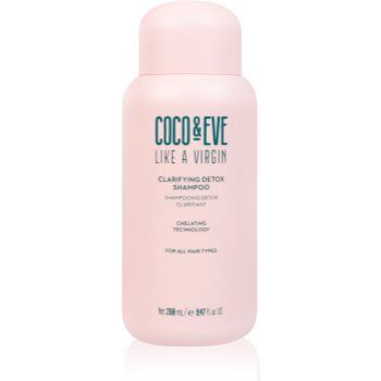 Coco & Eve Like A Virgin Clarifying Detox Shampoo curatarea profunda a scalpului cu efect detoxifiant