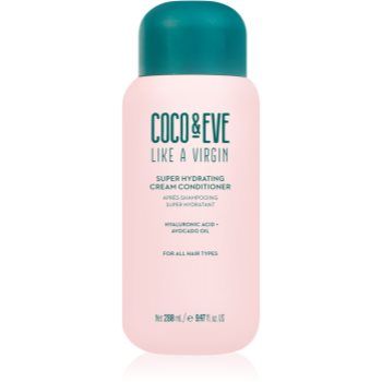 Coco & Eve Like A Virgin Super Hydrating Cream Conditioner balsam hidratant pentru un par stralucitor si catifelat de firma original