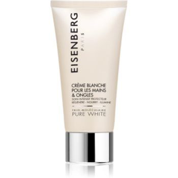 Eisenberg Pure White Crème Blanche pour les Mains & Ongles cremă de mâini iluminatoare contra petelor pigmentare