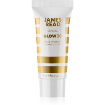 James Read GLOW20 Facial Tanning Serum ser autobronzant pentru fata