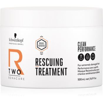 Schwarzkopf Professional Bonacure R-TWO Rescuing Treatment Masca de par pentru par foarte deteriorat la reducere