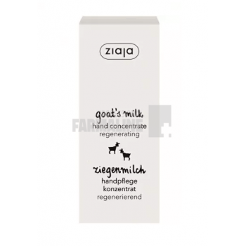 Ziaja Goat's Milk Crema regeneranta pentru maini 50 ml