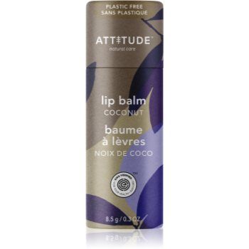 Attitude Leaves Bar Coconut balsam natural de buze Attitude Leaves Bar Coconut balsam natural de buze